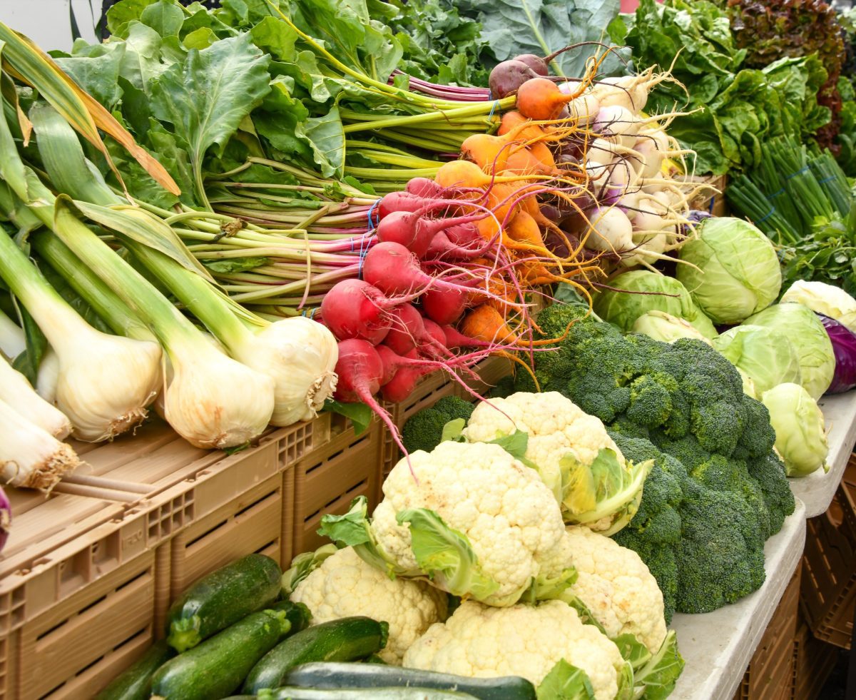 An image of veggies (4 cons of hydroponics)